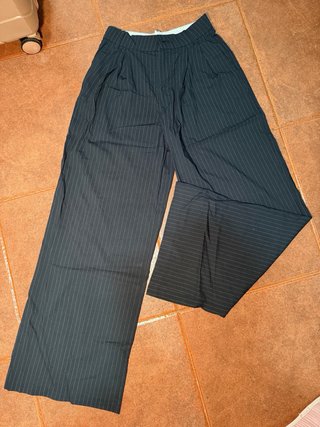Pantalones Zara Raya Diplomática Talla XS