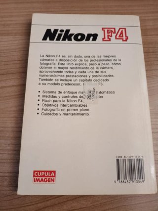 Libro Nikon F4 /F3