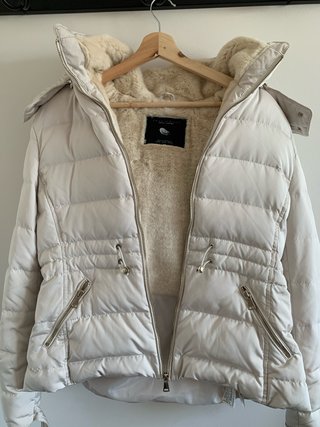 Chaqueta de invierno beige