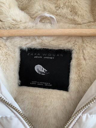 Chaqueta de invierno beige