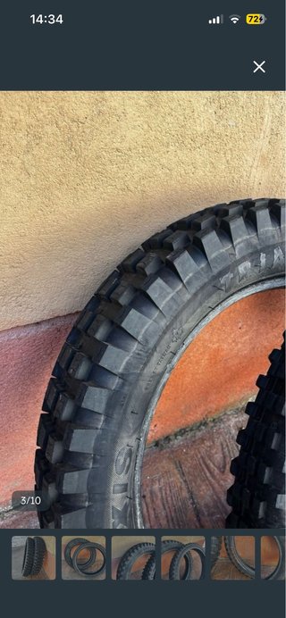 Rueda Enduro/Motocross Negra
