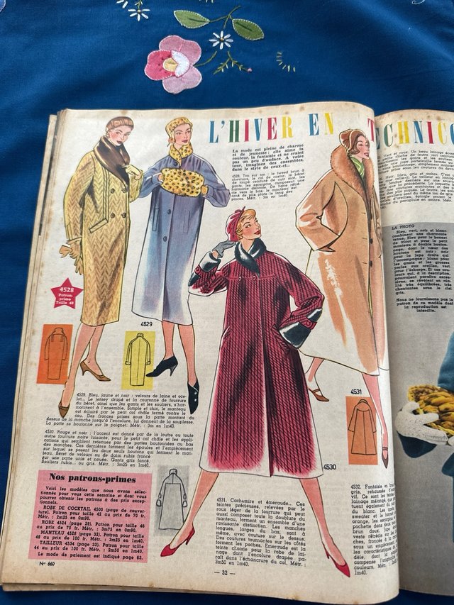 Revista Femme d’aujourd’hui 1957