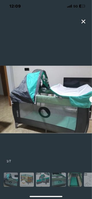 Cuna de viaje Lionelo
