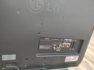 Televisión LG Negra
