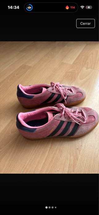 Adidas Gazelle rosas