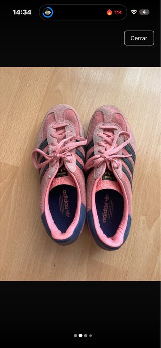 Adidas Gazelle rosas
