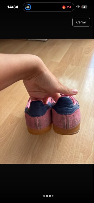 Adidas Gazelle rosas