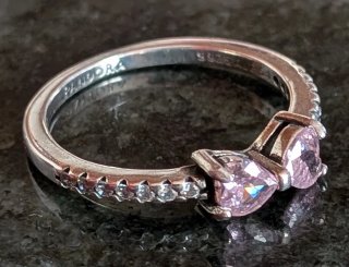 Anillos Plata Ley(Estilo Pandora)con inscripcione