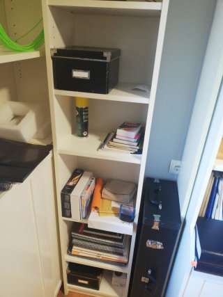 Conjunto Estanterías Ikea BILLY 80 + 40 blancas