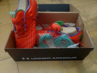 Zapatillas Fútbol Under Armour Negras Blancas