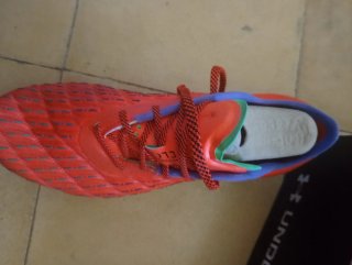 Zapatillas Fútbol Under Armour Negras Blancas