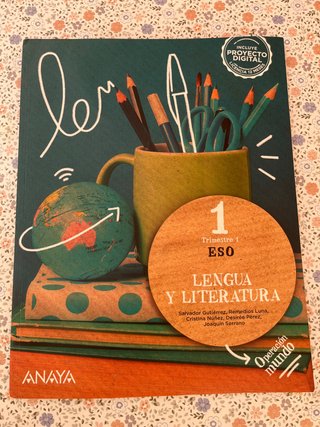 Lengua y literatura 1 ESO