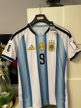 Pantalón corto deportivo azul selección argentina