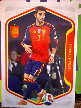 Ferran Torres Panini FIFA World Cup 2026