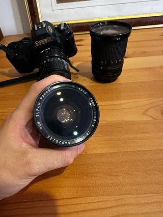 Canon T50 + Lente FD 35-70mm