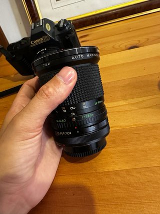 Canon T50 + Lente FD 35-70mm