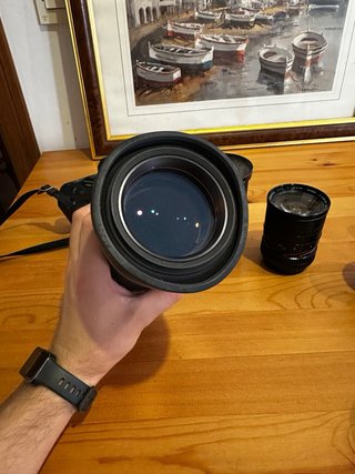 Canon T50 + Lente FD 35-70mm