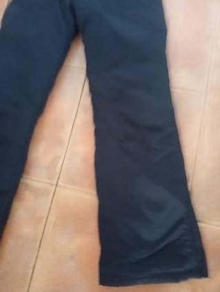 Pantalones de nieve negros talla XS