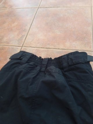 Pantalones de nieve negros talla XS