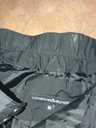 Pantalones de nieve negros talla XS