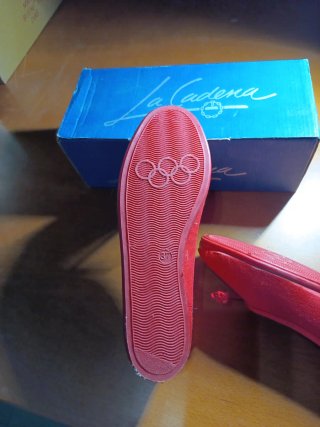 Zapatillas rojas mujer
