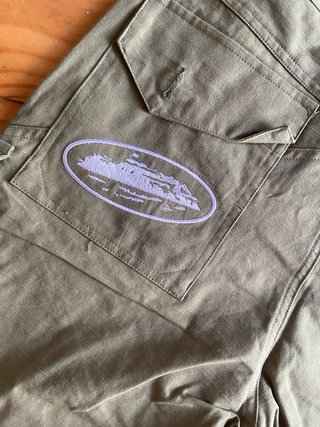 Pantalones Cortos Cargo Corteiz Verdes Talla M