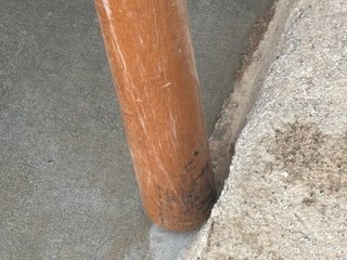 4 Sillas de madera con asiento de yute