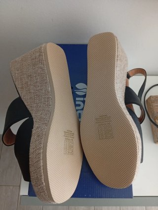 Sandali eleganti neri donna taglia 48
