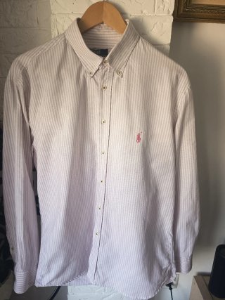 Camisa Polo Ralph Lauren Rayas Talla XL