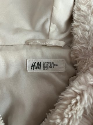 Chaquetón pelo osito beige talla única