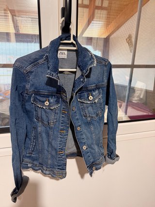 Chaqueta Vaquera Zara Azul