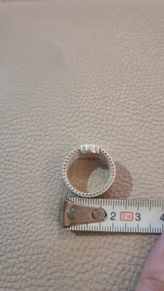 Anillo Tous Osito Malla Plata
