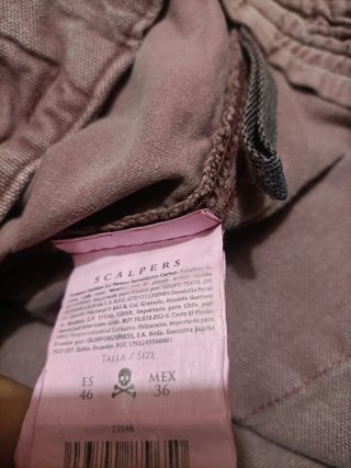 Bermudas Scalpers Talla 46 Rosa