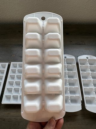 Pack 5 cubiteras / moldes para hielo