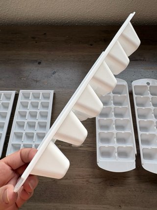Pack 5 cubiteras / moldes para hielo