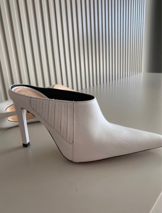 Zapatos Zara T.36 Blancos