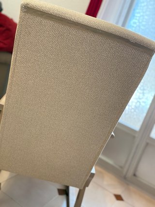 Silla Mecedora Tapizada con Protector Incluido