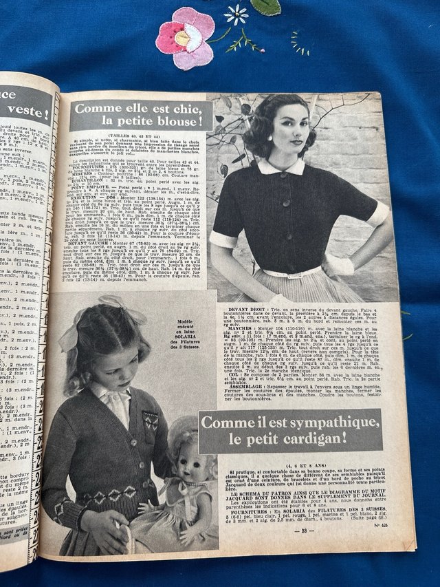 Revista Femmes d'Aujourd'hui 1957