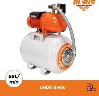Estación de bombeo RURIS Aquapower 2011S (1100 W)