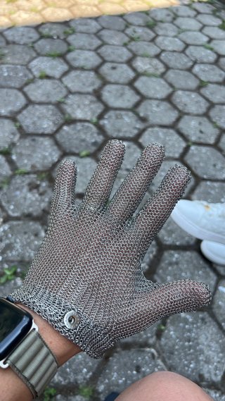 Luva Malha Aço Talho XXS