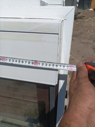 Ventana corredera aluminio con persiana
