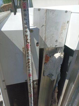 Ventana corredera aluminio con persiana