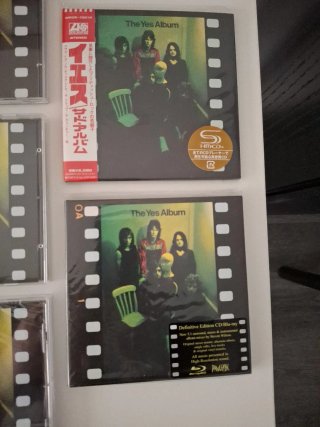 YES The Yes Album 1971 5 CDs + Bluray Prog UK 70s
