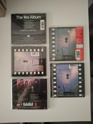 YES The Yes Album 1971 5 CDs + Bluray Prog UK 70s