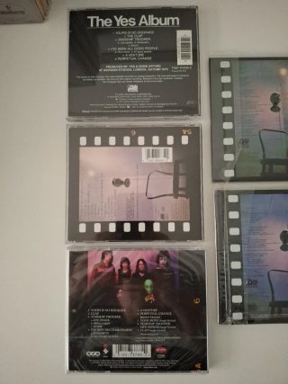 YES The Yes Album 1971 5 CDs + Bluray Prog UK 70s