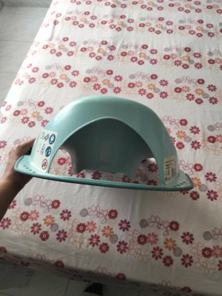Adaptador de baño infantil azul