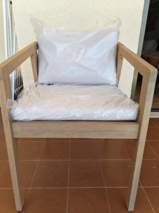 Silla comedor acacia Kaela Sklum