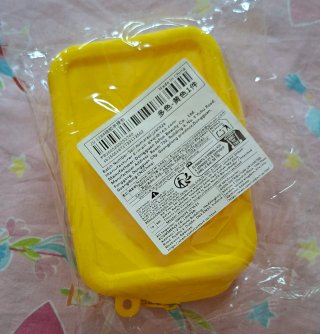 Monedero playa/piscina amarillo