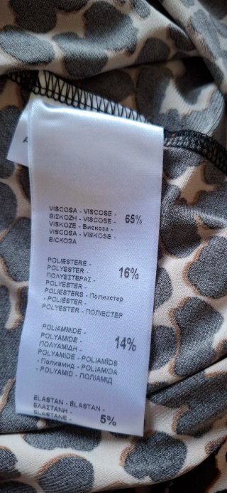 Abito She's Me maculato nuovo taglia XL
