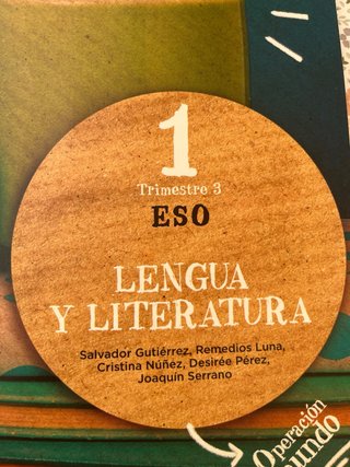 Lengua y literatura 1 ESO